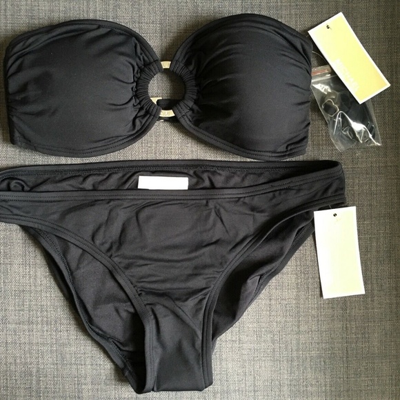 Michael Kors Other - NWT New Michael Kors Black Two Piece Bikini
